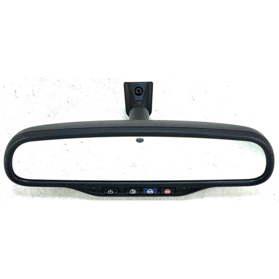 Pre-Owned 2009-2017 GMC Acadia Interior Mirror w/ Telematics Auto Dimming ID UE1 DD8 OEM - Verify Specific Vehicle Fitment In Description - (Good)