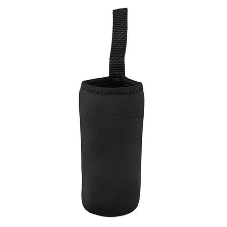 

Limnyves Neoprene Cup thermal insulation cup cover Water Bottle Cover holder 360ml - 550ml （360Ml black）