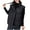 Black, variant on Women's Winter Thicken Puffer Vest Hooded Sleeveless Parka Down Jackets with Pockets Beige XL