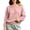 Pink-09, variant on Nugftut Sweatshirts for Women Off Shoulder Fleece Crewneck Casual Long Sleeve Shirts Loose Fit Tops