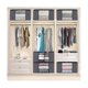 thumbnail image 5 of Big Storage Bags, 6 Pack Closet And Storage, Clothes Foldable Storage Bins With Reinforced Handles, 5 of 5