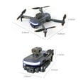 thumbnail image 7 of ZFYXGS 2.4G WIFI FPV Drone With 4K Camera For Adults, RC Quadcopter With Auto Return, Follow Me, Brushless Motor, Fly, Route Fly, Altitude Hold, Headless Mode, 7 of 7