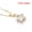 Clear Quartz, variant on Gold Plated Faceted Crystal Quartz Star Pendant Natural Stone Healing Necklace-Blue Turquoise(Synthetic)