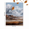 thumbnail image 3 of Dramatic Cloudy Desert Oil Canvas Print, Wall Art for Living Room, Bedroom, Office, Hallway, Dining Room Decor, 3 of 8