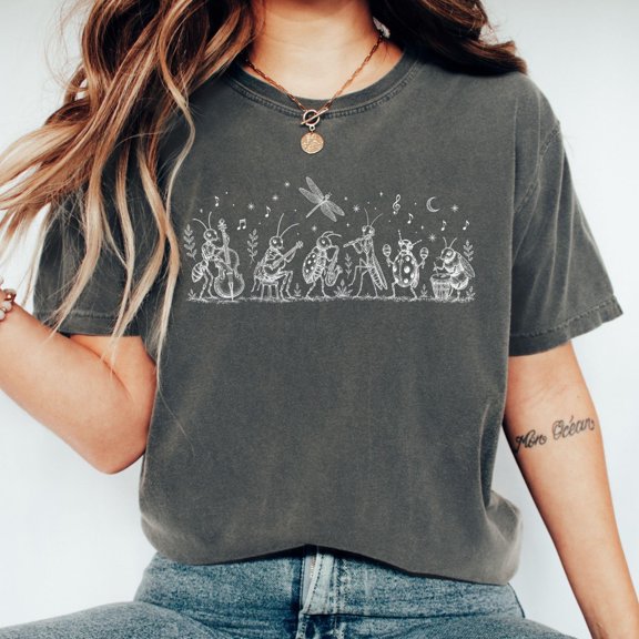 Vintage Insect Music Graphic Tee, The Last Of The Bugs Shirt