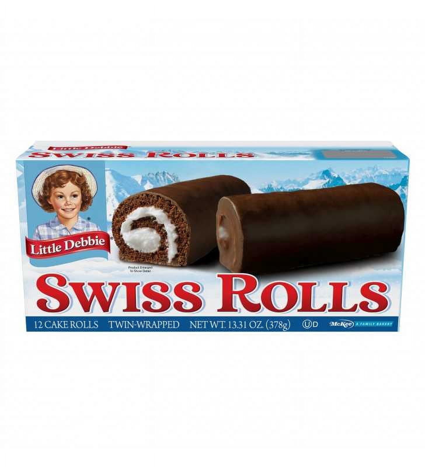 Little Debbie Swiss Rolls - 12ct/13.31oz pack of 4