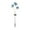 🍒 Blue_New#2803, variant on LED Solar Dandelion Lights Outdoor Garden Stake, 3 Head Color-Changing Waterproof Pathway Landscape Lamps, Plastic Yard Patio Decor, Auto On Off, 1 Pack