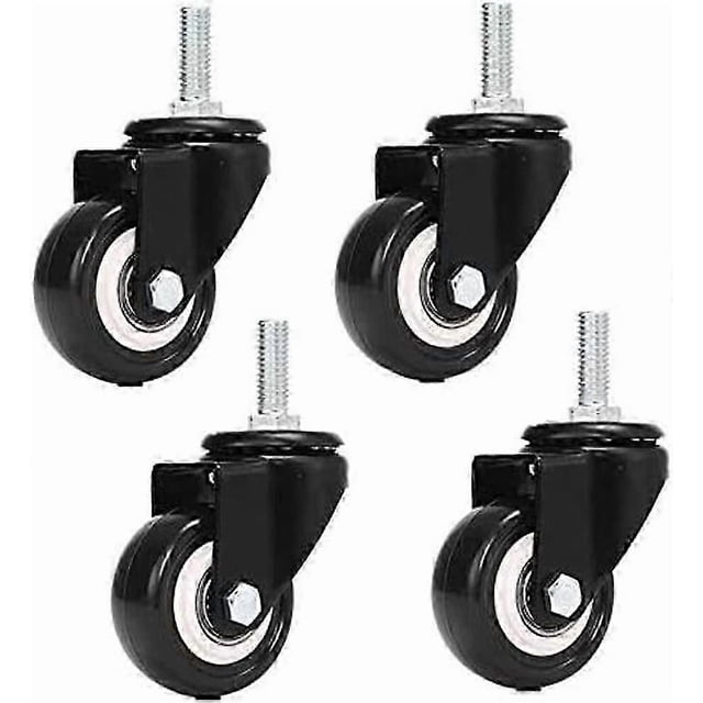 M8x25mm Trolley Swivel Caster Cabinet 4pcs