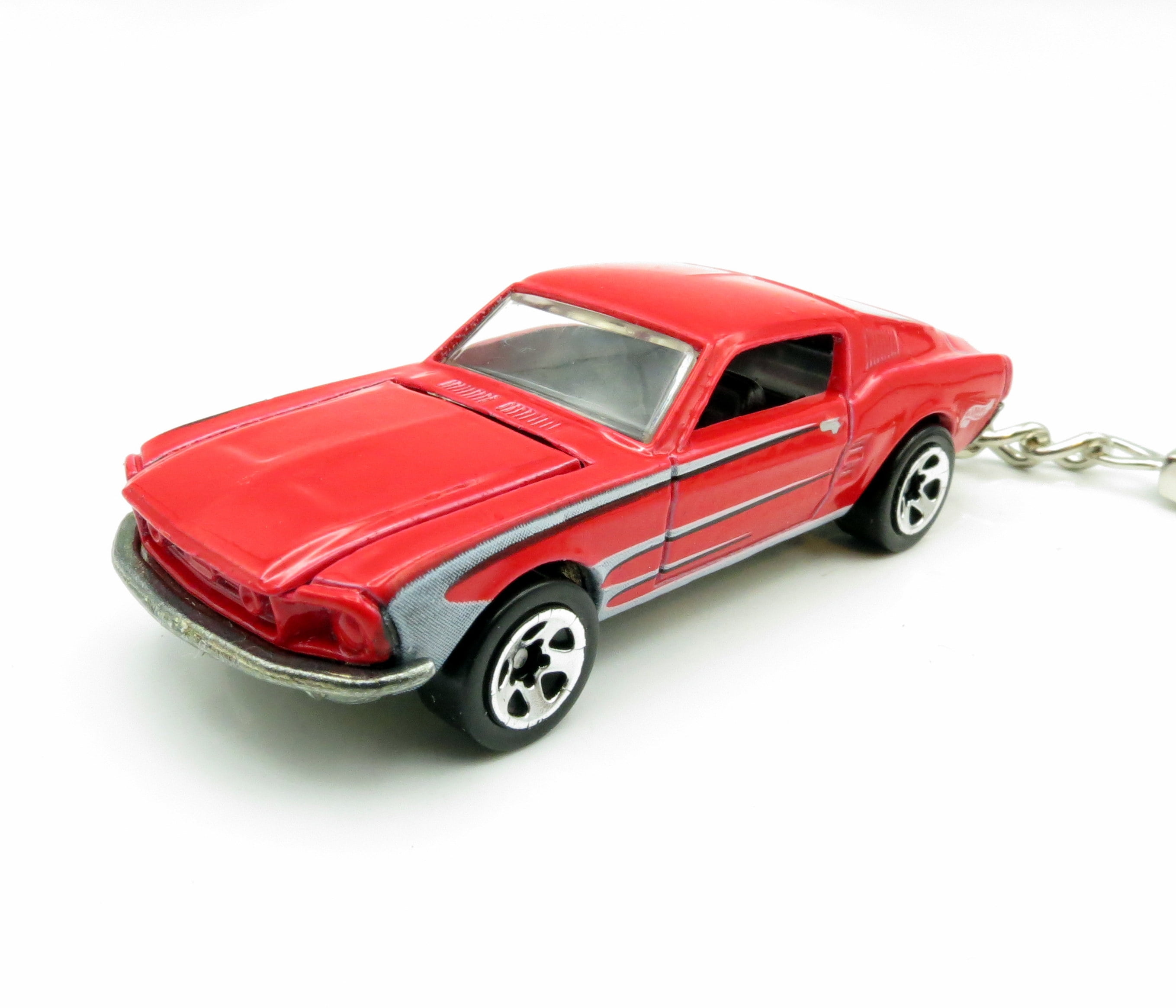Keychain Pontiac Trans Am Red Car Rare Novelty 1:64 Diecast Key Ring