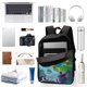 thumbnail image 3 of El Caballero Más Valiente-theme Backpack, Campus style schoolbag Bookbag with Adjustable Shoulder Straps And Large Zip Compartment, Unisex Travel Bags., 3 of 6