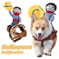 thumbnail image 2 of Clearance Funny Pet Costumes, Cats And Dogs Transformed Into Funny Holiday Costumes, Waving Hats Cowboy Pet Cosplay Costumes, 2 of 5