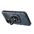 thumbnail image 4 of Kaleidio Case For iPhone 14 Pro (6.1") [Robotic Hybrid] Rugged Shockproof [Ring Stand] Magnetic Armor Impact Cover [Blue/Black], 4 of 6