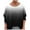 Black 04, variant on Women's T-Shirts Linen 3/4 Sleeve Crewneck Gradient Color Casual Dressy Loose Comfy Tunic Tops