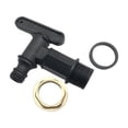 thumbnail image 4 of Adaptador de grifo Zulema negro para grifo de depósito, 4 of 8