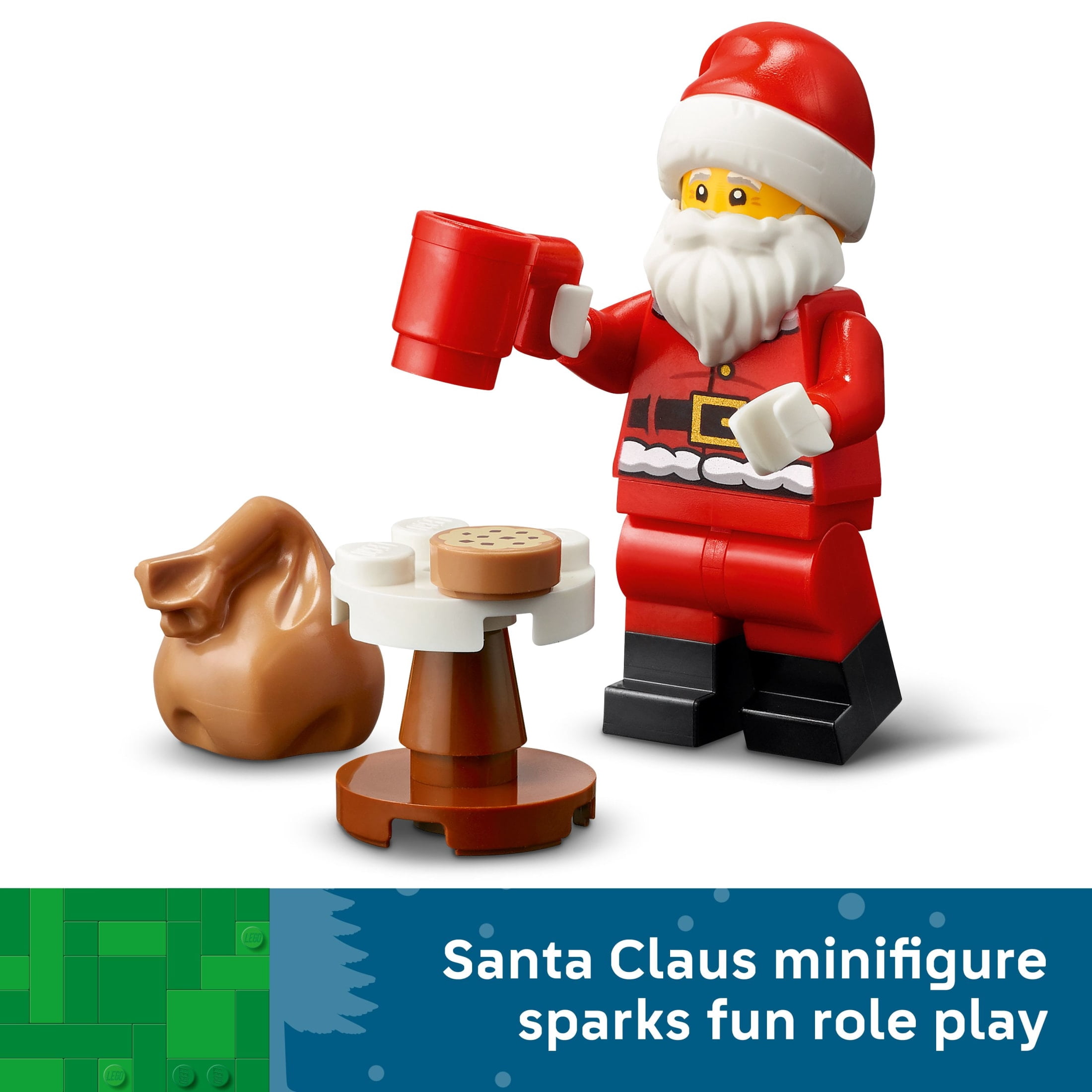 LEGO, Iconic Festive Gingerbread House, 40809, Multicolor