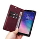thumbnail image 3 of Funda para Samsung Galaxy A6 Plus Estuche de Cuero PU Tipo Cartera con Ranuras para Tarjetas y Cierre Magnético, 3 of 5