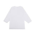 thumbnail image 5 of Resicozy 3/4 Sleeve Shirt for Men Solid Color Crew Neck Baseball T-Shirts Fall Fashion T Shirts Casual Loose Fit Tees White XL, 5 of 7
