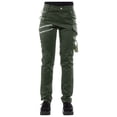 thumbnail image 2 of TYGHBN Slim Denim Pants Women Side Handsome Gothic Retro Trousers Peg Pants with Tie Loose Fit Pants for Women Casual Womens Bottoms Fashion Elastic Waist Pants for Women plus Size Yoga Pants for, 2 of 4