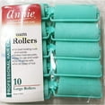 thumbnail image 2 of Annie Large 1" Green Foam Hair Rollers - 10 Pcs., 2 of 6