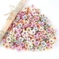 thumbnail image 3 of 100 Pieces Mixed Color Simulation Simulation Silk Silk Rose Artificial Flowers Heads Decor DIY Garland Craft Wedding Decoration, 3 of 7