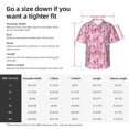 thumbnail image 5 of Honeii Cartoon Poodle Dog Print Men’s Hawaiian Shirt,Classic Button-Down Short Sleeve Shirt, for Beach, Vacation, and Outdoor Activities,XX-Large, 5 of 7