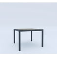 thumbnail image 2 of Tortuga Outdoor Lakeview Aluminum Modern 5 Piece Dining Set with Table and 4 Chairs, Charcoal Fabric, 2 of 10