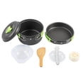 thumbnail image 5 of DS200 Compact Outdoor Cookware Set for 1-2 People: Lightweight, Durable Camping & Picnic Pot with Black Handle – Easy to Clean, Multi-Functional Essential for Wilderness Dining,, 5 of 5