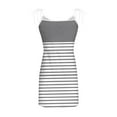 thumbnail image 4 of Womne Dresses Women's Fashion Summer Printed Loose Sleeveless Pocket V-Neck Dress, 4 of 5