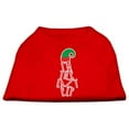 thumbnail image 1 of Chemise pour Animaux de Compagnie Sérigraphiée Elfe Paresseuse Rouge XL (16), 1 of 1