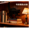 thumbnail image 3 of (Off-Season Clearance)Halloween 2025 Yard Signs - 18in Acrylic Black Cat Ground Stakes for Haunted Garden Decor, 3 of 5