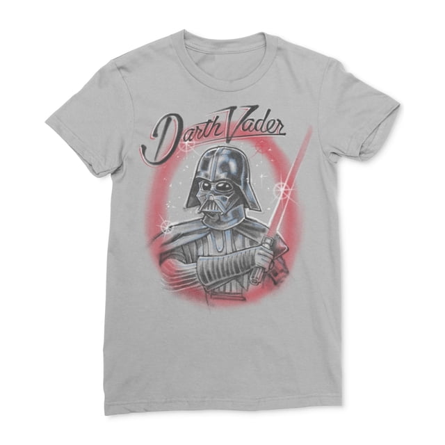 Mighty Fine - Camiseta gráfica para hombre Dart Vader, gris, pequeña