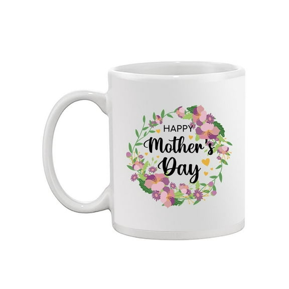 Happy Mother's Day Flowers Mug - SPIdeals Designs,