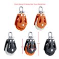 thumbnail image 4 of EDTara Universal Head Single Pulley High Load Low Friction Bearing Sheave Block Boat Accessories For Cruising Racing Type 2, 4 of 9