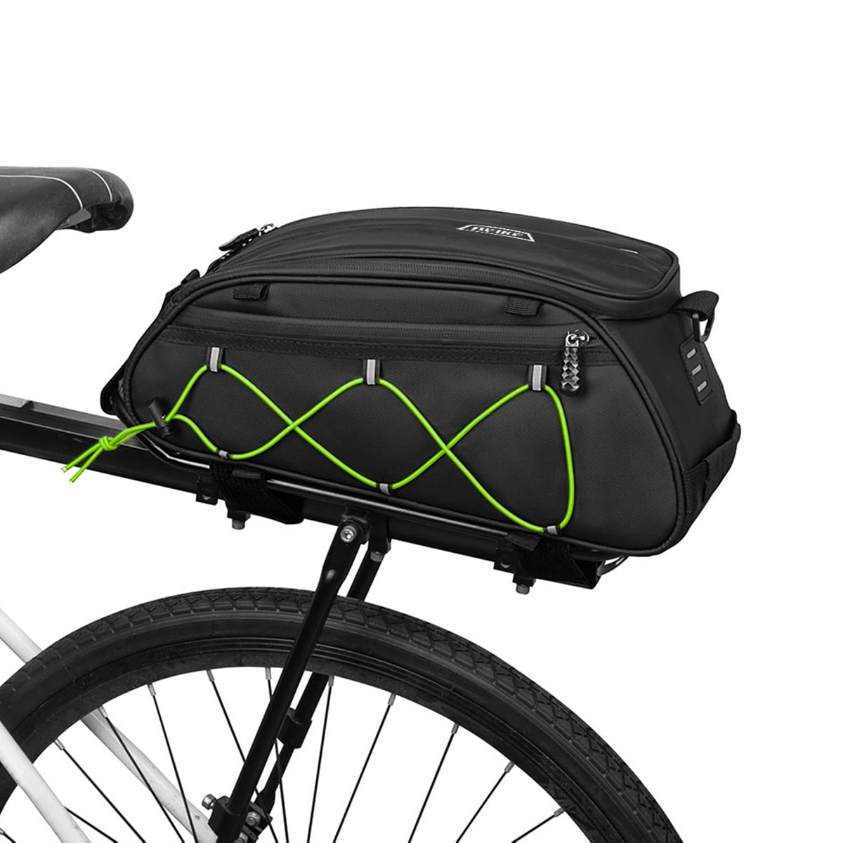 Waterproof Bicycle Rear Seat Bag Cooler Bag Bike Rack Bag Trunk Bag ...