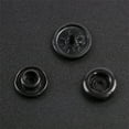 thumbnail image 2 of MasteelfCA 100 Sets T5 Plastic Button Snaps Sewing Fastener Clothing Accessories Buttons Set (Black), 2 of 7