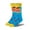 Swedish Fish, variant on – Swedish Fish Candy Design – Novelty Crew Sock – Large – Soft Cotton Blend – Fun