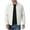 Khaki, variant on Mens Lightweight Bomber Jacket Full Zip Baseball Collar Raglan Sleeve Flight Coat Casual Autumn Winter Outerwear Light Gray 2XL