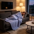 thumbnail image 4 of 6 Layer Muslin Cotton Summer Throw Blanket 120x150cm, Lightweight Breathable Nap Blanket for Kids Adults Bed Couch Travel, 4 of 6