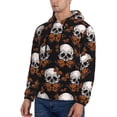 thumbnail image 2 of Hoodies for Men - Butterfly skull Long Sleeve Comfrt Men'S Fashion Hoodies & Sweatshirts, Sweatshirts for Men Hoodies Pullover Clothing Clothes with Pouch, 2 of 7