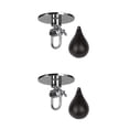 thumbnail image 1 of Wosthever PU Boxing Speed Ball MMA Bag Workout Speedbag Striking Punch Negro 2piezas, 1 of 1