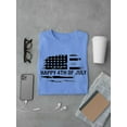 thumbnail image 3 of Happy 4Th Of July Flag T-Shirt Men -Image by Shutterstock, Male x-Large, 3 of 4