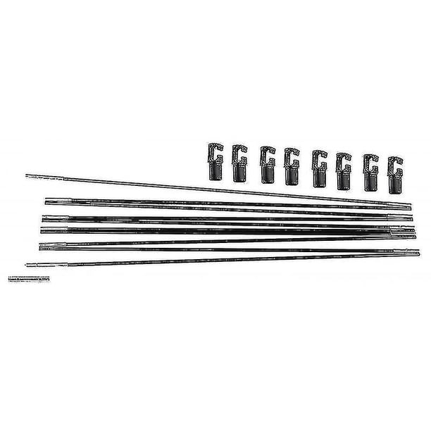 Laiqiankua Universal Trampoline Fibre Glass Rods To Replace Top Pole / Metal Rin