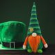 thumbnail image 4 of Fiudx Muñeco de Gnomo Del Día de San Patricio, Adorno con Sombrero de Duende Verde, Adorno Irlandés de Fantasía, Decoración Festiva para Fiestas, 21 X 13 X 6 Cm, Poliéster, 4 of 5