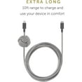thumbnail image 7 of Native Union Night Cable - 10ft Durable USB-C Charging Cable with Weighted Knot (Zebra), 7 of 7