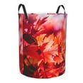 thumbnail image 2 of Fotbe Autumn Maple Leaves Laundry Basket with Handles, Waterproof Large Laundry Hamper, Wash Bag for Corner Dorm, Rolling Laundry Basket with Handles-Small, 2 of 8