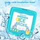 thumbnail image 5 of Paquete de hielo MIYCOO Slim, reutilizable, 13 x 1,8 x 13 cm, 0,75 kg, 4 unidades, 5 of 7