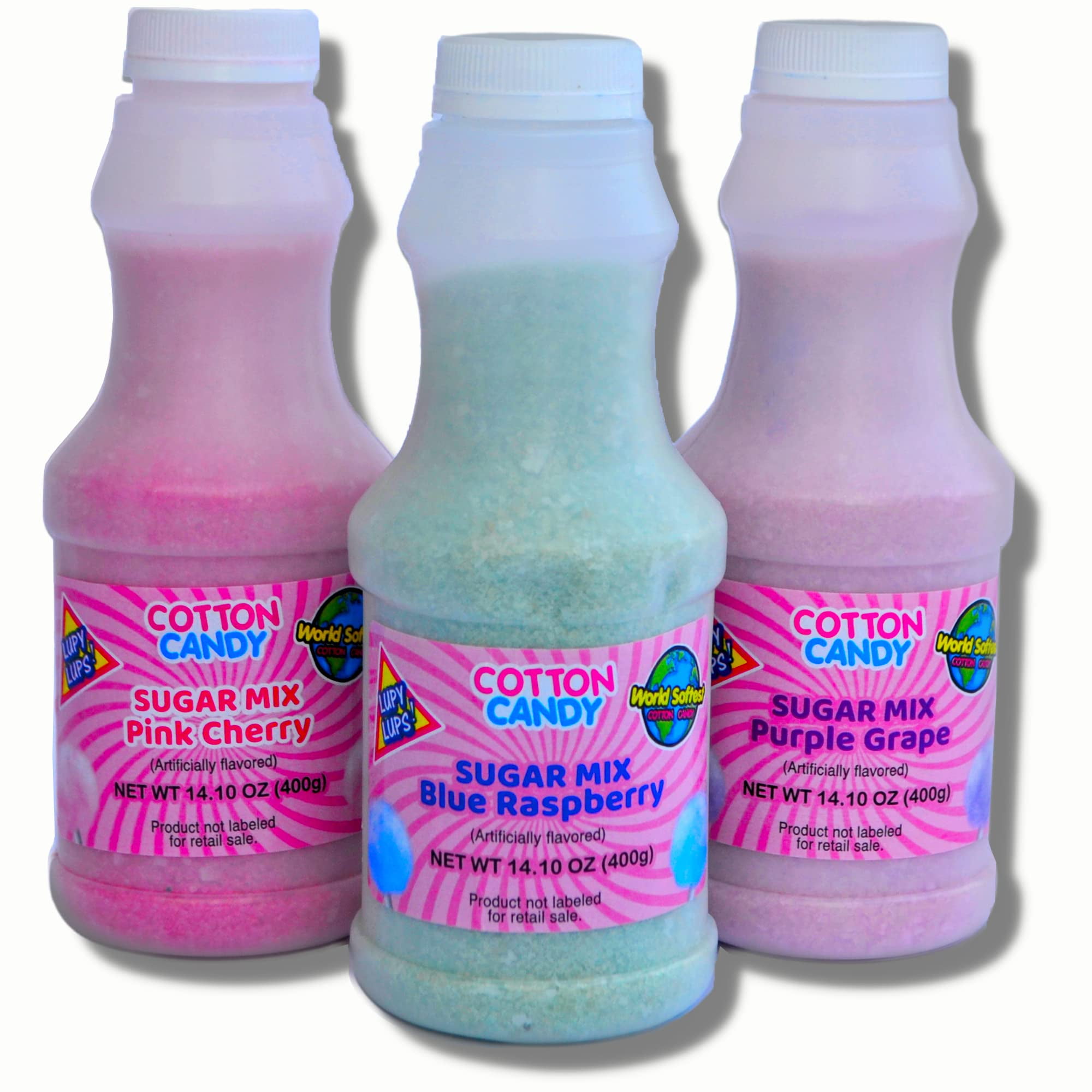 COTTON CANDY SUGAR MIX KIT LupyLups! 3 pack (14.1 oz/ea) Total 42.