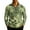 Green007, variant on QHRMKOG Men's Sweatshirt Warm Camouflage Print Quarter Zip Pullover Loose Fit Sport Stand Collar Sweatshirts Autumn Trendy Long Sleeve Tops Green 2XL