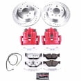 thumbnail image 2 of PowerStop Rear Z26 Street Warrior Brake Pad and Rotor Kit with Red Powder Coated Calipers Fits: BMW Select Models KC7008-26, 2 of 7