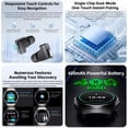 thumbnail image 4 of Reloj inteligente con seguimiento GPS para Huawei, Xiaomi, auriculares dos en uno, NFC, Bluetooth, llamada, Monitor de salud, Dial personalizado, deporte, música, 4 of 5